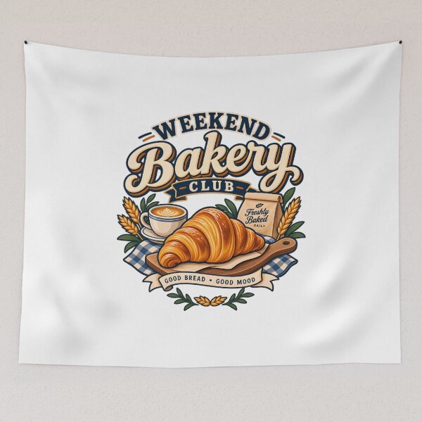 Item preview, Weekend Bakery Club 2 designed and sold by Ahsacom.