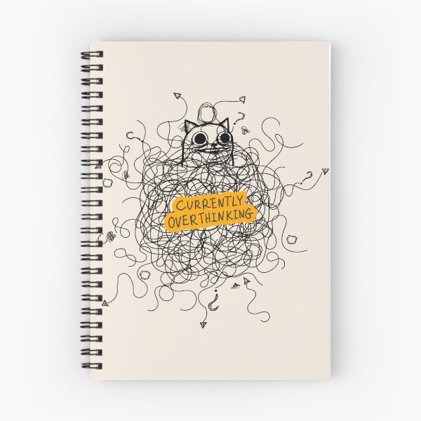 Item preview, Please Excuse My Overthinking Funny Gift designed and sold by InkyGenies.