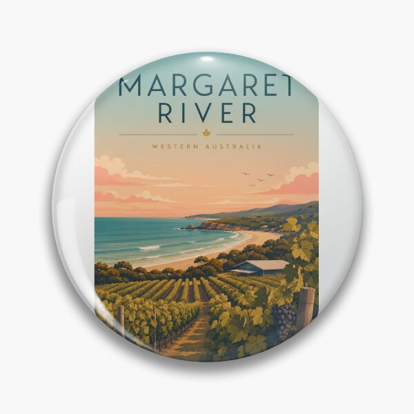 Item preview, Margaret River Western Australia Coastal Vineyards and Indian Ocean designed and sold by Aryabek.