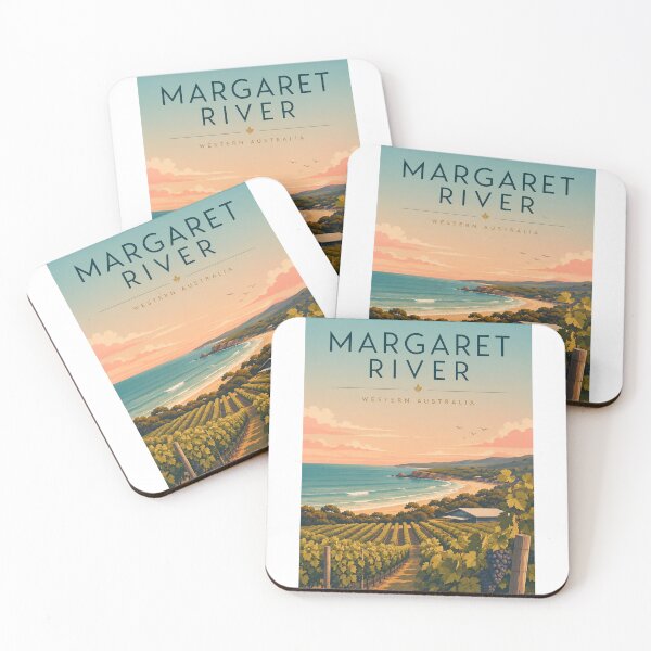 Item preview, Margaret River Western Australia Coastal Vineyards and Indian Ocean designed and sold by Aryabek.