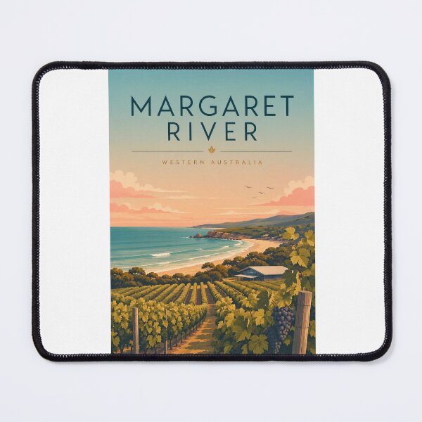 Item preview, Margaret River Western Australia Coastal Vineyards and Indian Ocean designed and sold by Aryabek.