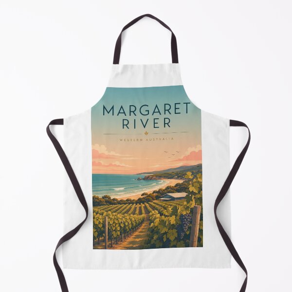 Artikelvorschau, Margaret River, Westaustralien, Küstenweinberge und Indischer Ozean entworfen und verkauft von Aryabek.