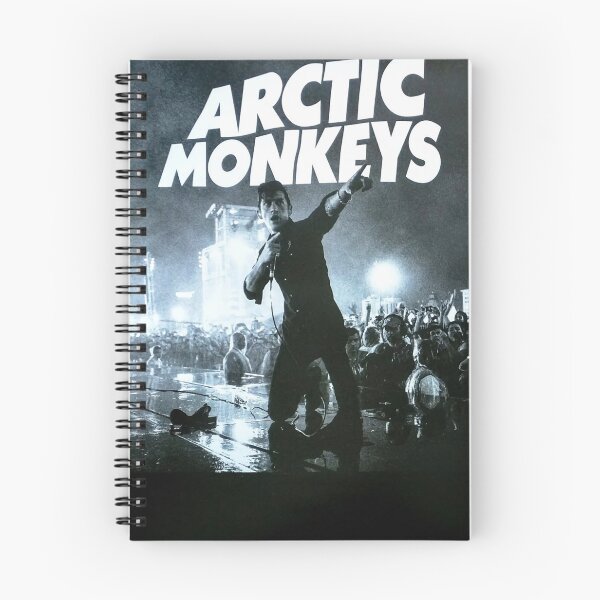 Item preview, Live Concert Arctic Monkeys Black and White Vintage Poster designed and sold by feralgakumso.