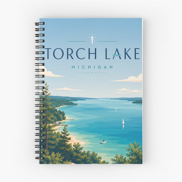 Item preview, Torch Lake Michigan Turquoise Waters of Antrim County designed and sold by Aryabek.