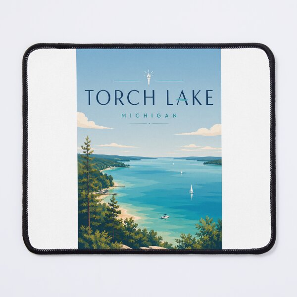Item preview, Torch Lake Michigan Turquoise Waters of Antrim County designed and sold by Aryabek.