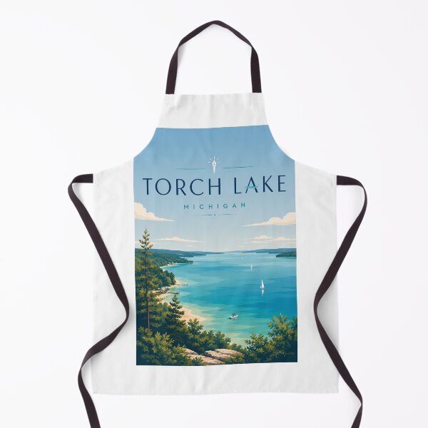Item preview, Torch Lake Michigan Turquoise Waters of Antrim County designed and sold by Aryabek.