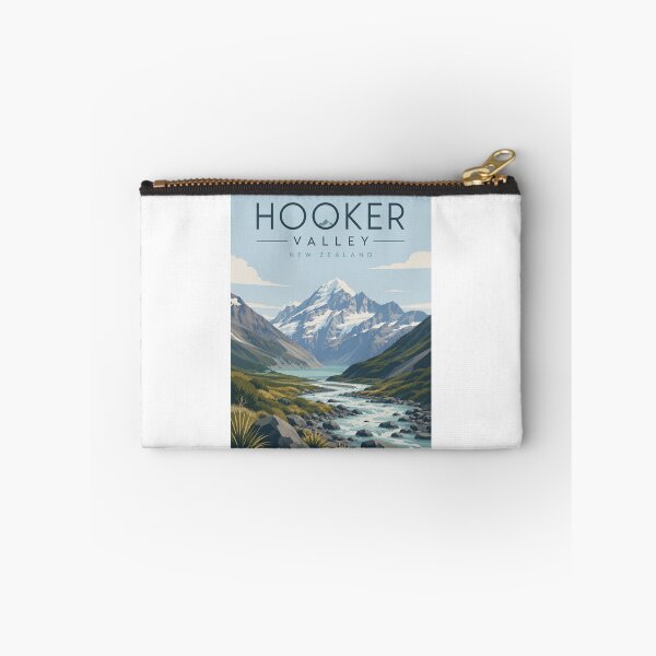 Item preview, Hooker Valley New Zealand beneath Aoraki Mount Cook designed and sold by Aryabek.