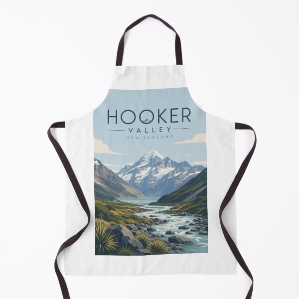 Item preview, Hooker Valley New Zealand beneath Aoraki Mount Cook designed and sold by Aryabek.