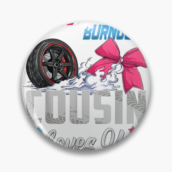 Item preview, burnouts or Bows Gender Reveal Party Announcement Cousin T-Shirt designed and sold by PrintWaveMagic.