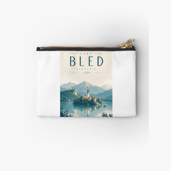 Item preview, Lake Bled Slovenia with Bled Island and Julian Alps designed and sold by Aryabek.