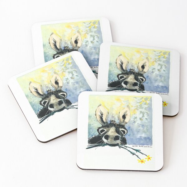 Item preview, Donkey with Dasies designed and sold by aswoa.