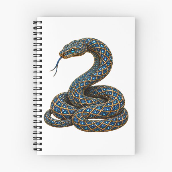 Item preview, Blue Jeweled Snake | Sapphire Gold Serpent designed and sold by BriellaFashion.