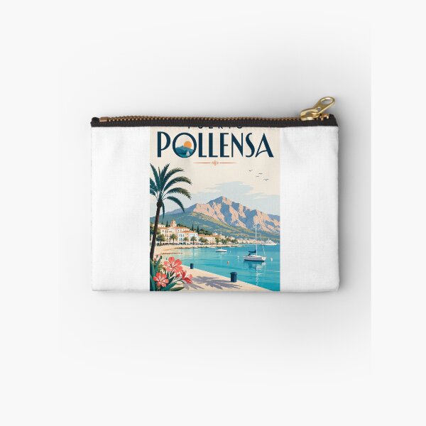 Item preview, Puerto Pollensa Mallorca Spain beneath Serra de Tramuntana designed and sold by Aryabek.