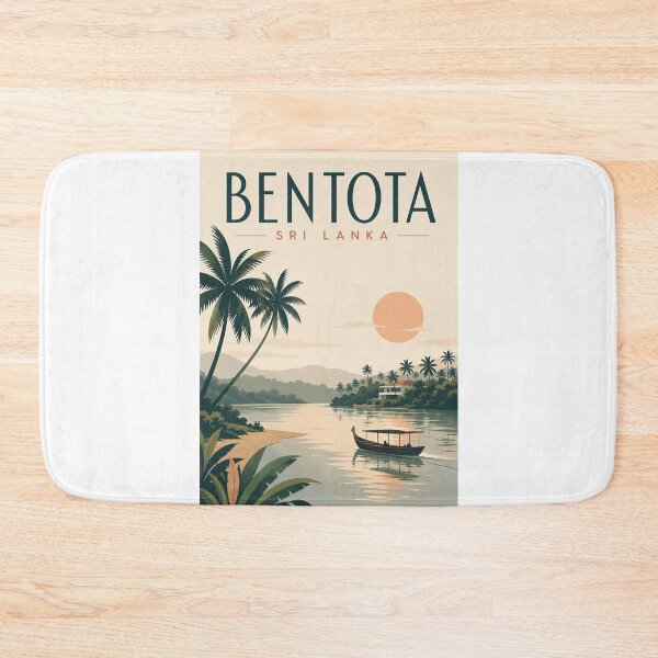Item preview, Bentota Sri Lanka Tropical River and Southern Coastal Landscape designed and sold by Aryabek.