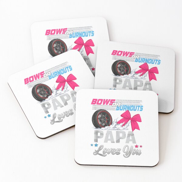 Item preview, burnouts or Bows Gender Reveal Party Announcement PAPA Tank Top designed and sold by Atros.