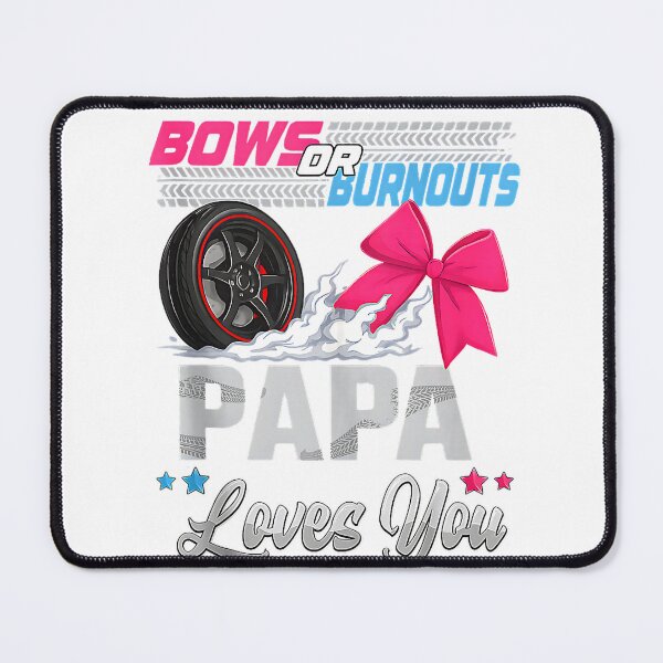 Item preview, burnouts or Bows Gender Reveal Party Announcement PAPA Tank Top designed and sold by Atros.