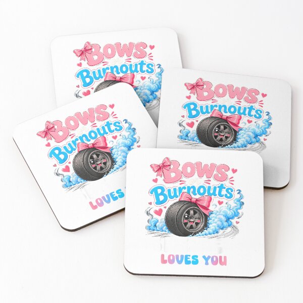 Item preview, Burnouts Or Bows Gender Reveal Party Announcement Sister T-Shirt designed and sold by all-shp.