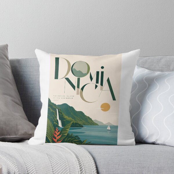 Aperçu de l'œuvre Montagnes des Caraïbes et cascades tropicales de la Dominique créée et vendue par Aryabek.