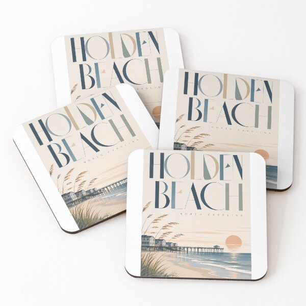 Item preview, Holden Beach North Carolina Atlantic Coast and Brunswick Islands designed and sold by Aryabek.