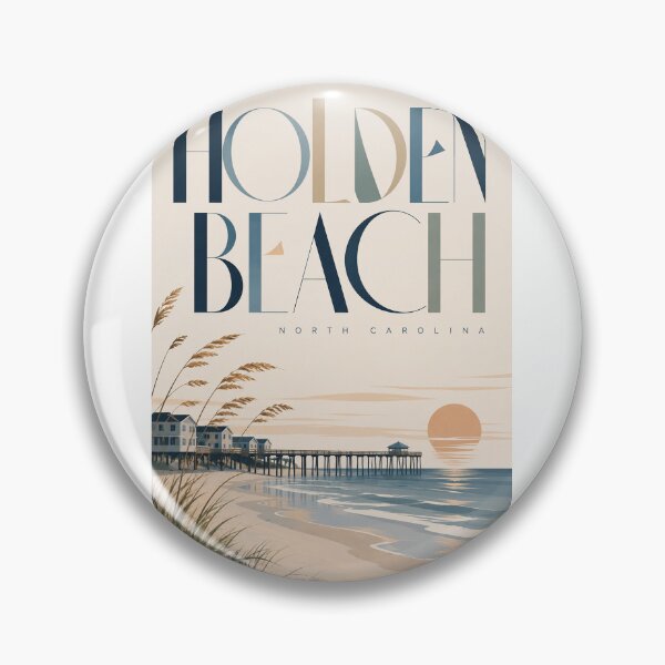 Item preview, Holden Beach North Carolina Atlantic Coast and Brunswick Islands designed and sold by Aryabek.