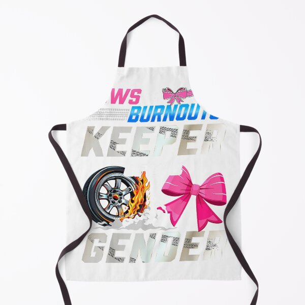Item preview, Burnouts Or Bows Gender Reveal Party Keeper of The Gender T-Shirt designed and sold by VibeCrafteria.