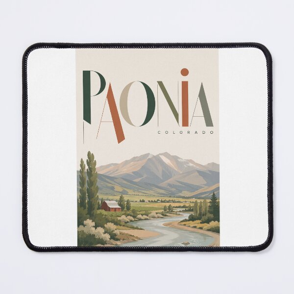 Item preview, Paonia Colorado beneath West Elk Mountains and North Fork Valley designed and sold by Aryabek.