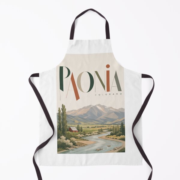 Item preview, Paonia Colorado beneath West Elk Mountains and North Fork Valley designed and sold by Aryabek.
