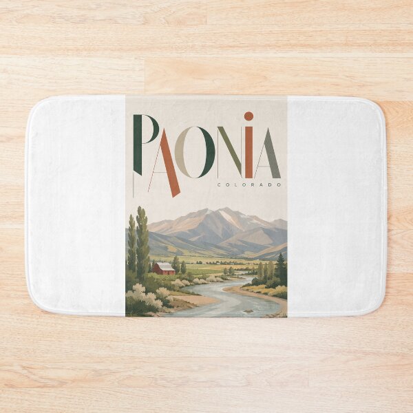 Item preview, Paonia Colorado beneath West Elk Mountains and North Fork Valley designed and sold by Aryabek.