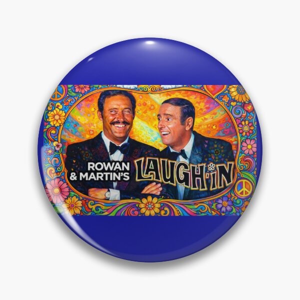 Item preview, Rowan and Martin's Laugh In Hippy Dippy Poster designed and sold by Halifaxartguy.