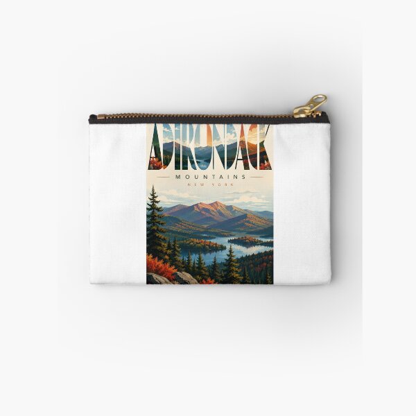 Item preview, Adirondack Mountains New York with Lakes and High Peaks designed and sold by Aryabek.