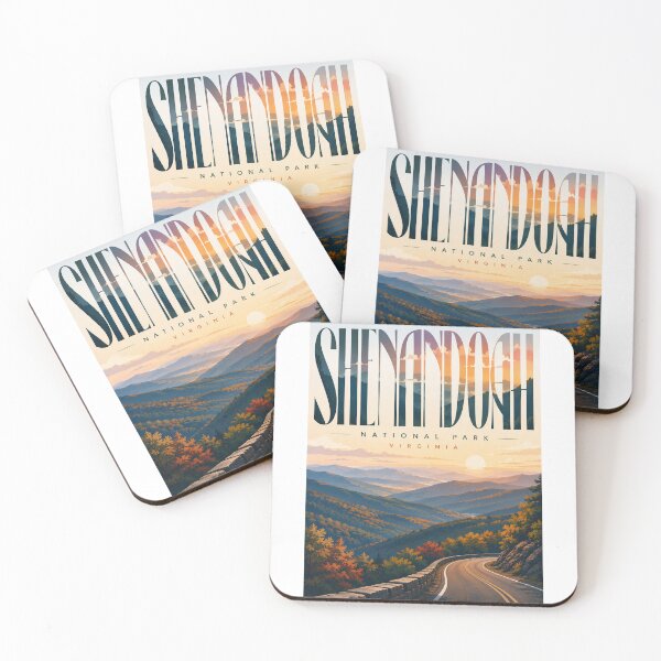 Item preview, Shenandoah National Park Virginia with Skyline Drive and Blue Ridge Mountains designed and sold by Aryabek.