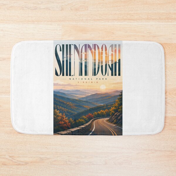 Item preview, Shenandoah National Park Virginia with Skyline Drive and Blue Ridge Mountains designed and sold by Aryabek.