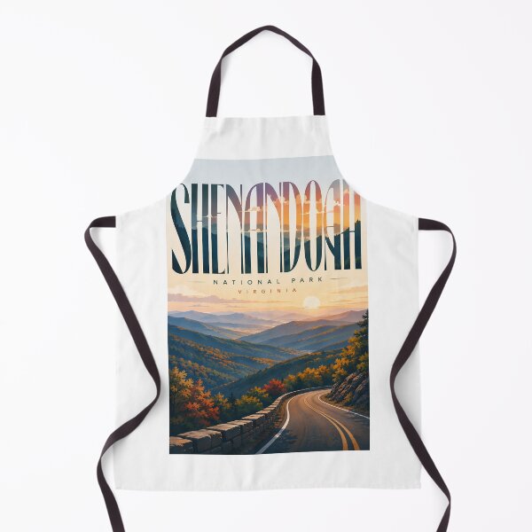 Item preview, Shenandoah National Park Virginia with Skyline Drive and Blue Ridge Mountains designed and sold by Aryabek.
