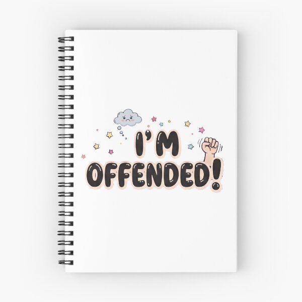 Item preview, I'm Offended! - gen Z designed and sold by Sticker Up.