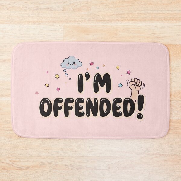 Item preview, I'm Offended! - gen Z designed and sold by Sticker Up.