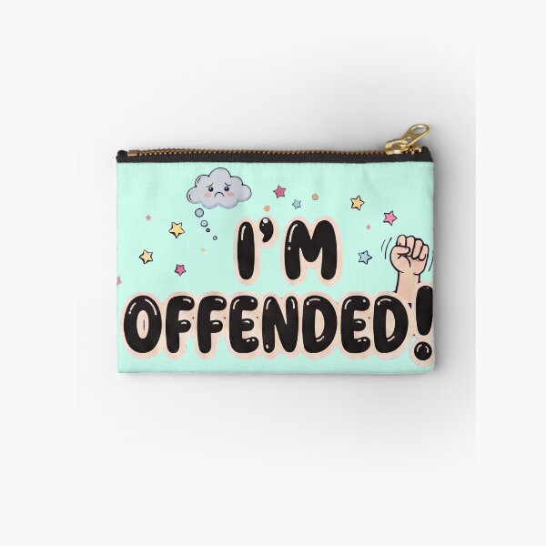 Item preview, I'm Offended! - gen Z designed and sold by Sticker Up.