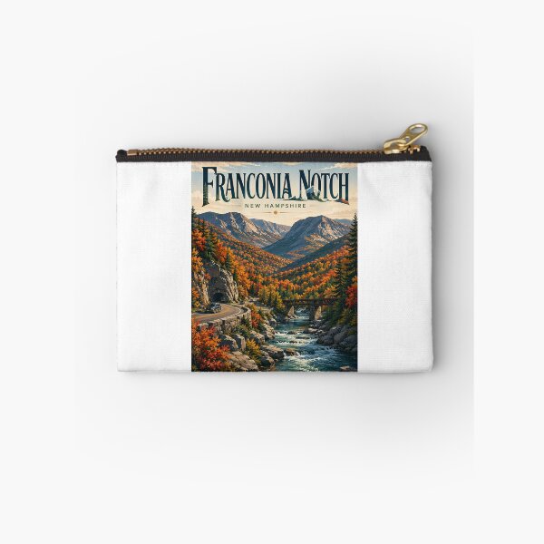 Item preview, Franconia Notch New Hampshire White Mountains Autumn Valley designed and sold by Aryabek.
