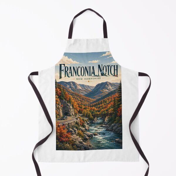 Item preview, Franconia Notch, New Hampshire, Montañas Blancas, Valle de Otoño designed and sold by Aryabek.