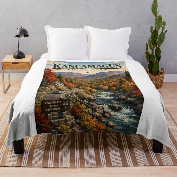 Item preview, Kancamagus Highway New Hampshire White Mountains Fall Foliage designed and sold by Aryabek.