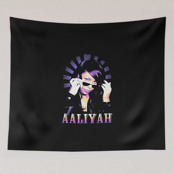 Item preview, Aaliyah Baby Girl Purple Bootleg Vintage designed and sold by Achraf-Termane.
