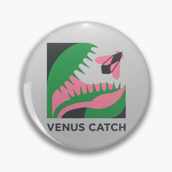 Item preview, Venus Catch Carnivorous Plant Flytrap Geometric Vector Art designed and sold by KiwiRider.