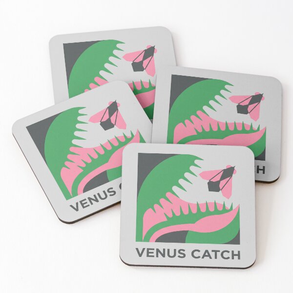 Item preview, Venus Catch Carnivorous Plant Flytrap Geometric Vector Art designed and sold by KiwiRider.