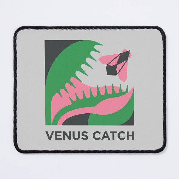 Item preview, Venus Catch Carnivorous Plant Flytrap Geometric Vector Art designed and sold by KiwiRider.