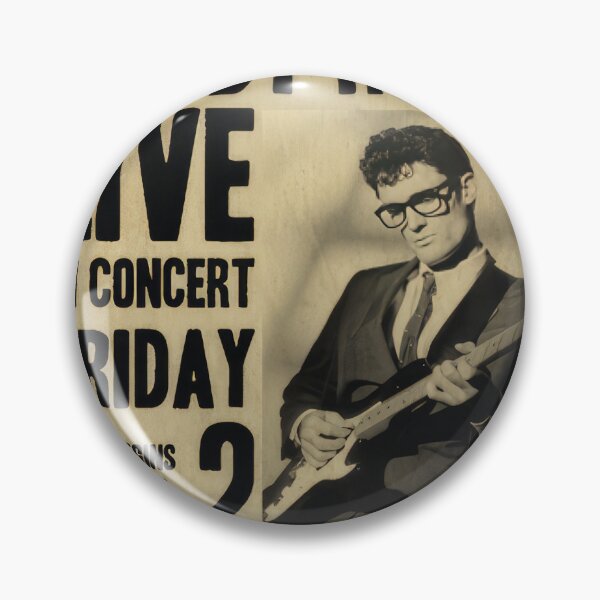 Item preview, Buddy Holly Concert Poster.  designed and sold by jakkarin123.