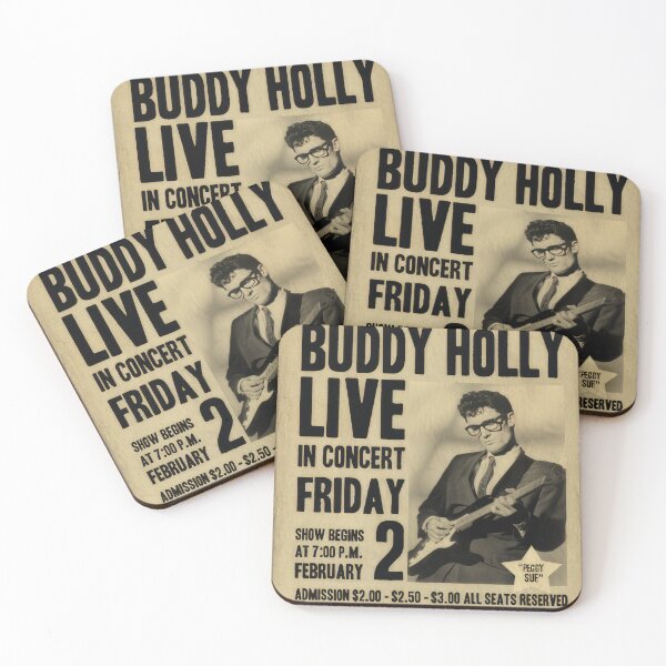 Item preview, Buddy Holly Concert Poster.  designed and sold by jakkarin123.