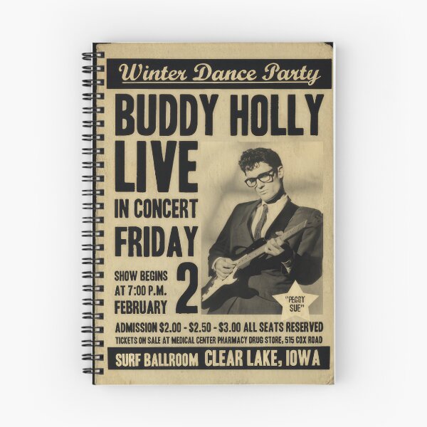 Item preview, Buddy Holly Concert Poster.  designed and sold by jakkarin123.