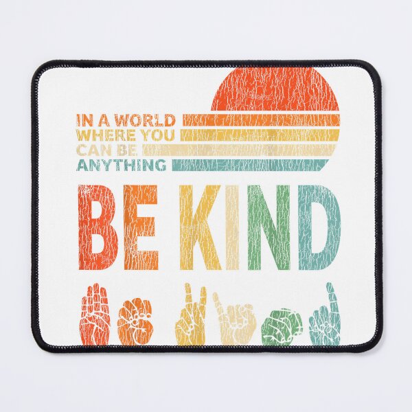 Item preview, Be Kind Sign Language T Shirts for Women Men Vintage Inspirational Kindness Tees designed and sold by MixyMugs.