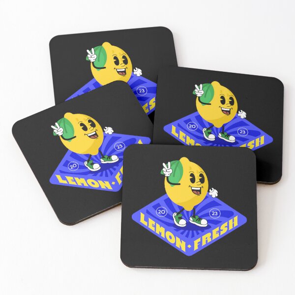 Item preview, Lemon Pop Sticker Vintage Cartoon Citrus Mascot Design designed and sold by Whdesign4.