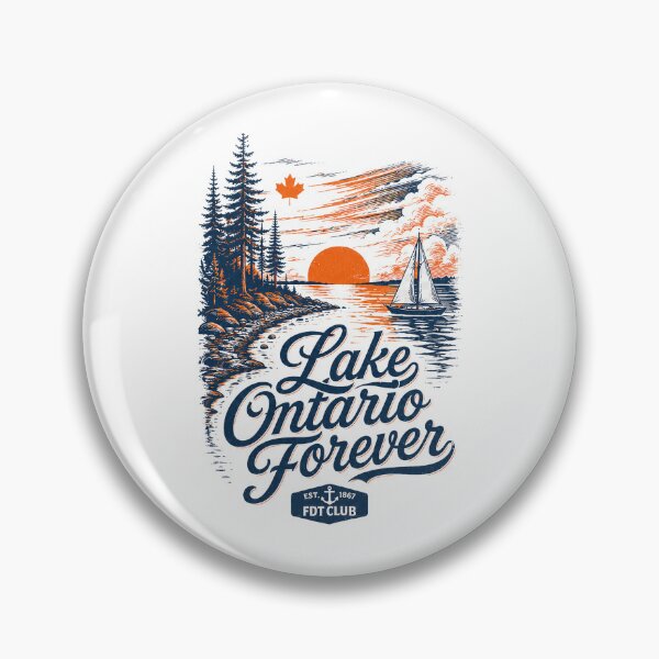 Item preview, Lake Ontario Forever Est 1867 FDT Club Vintage Sailboat designed and sold by DYALEEZ-XCR.