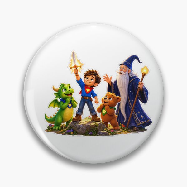 Item preview, King Arthur, Merlin, and best friends designed and sold by TheFatherOfArt.